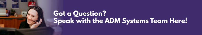 ADM Staff member helping customer over the phone