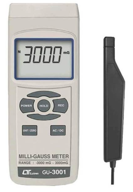 Lutron GU-3001 milligauss magnetometer