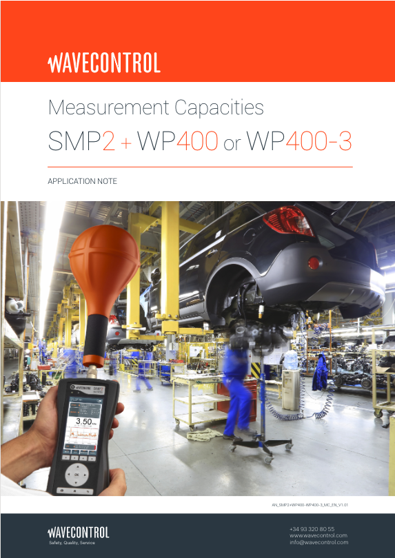 Measurement Capacities SMP2 + WP400 or WP400-3