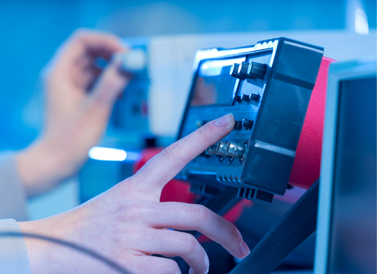 Monitoring EMF radiation in a research laboratory