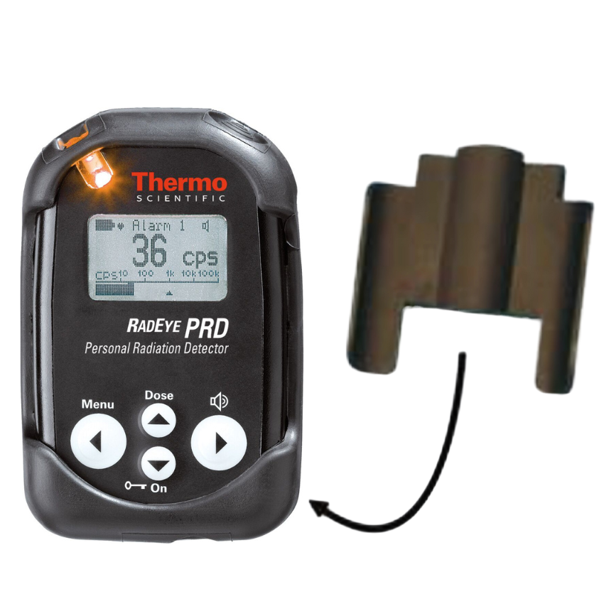 Gamma test adapter for RadEye PRD