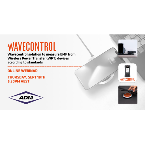 Upcoming Wavecontrol Webinar – Wireless Power Transfer EMF Measurement.
