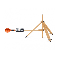 Wooden tripod for Wavecontrol SMP3 EMF Monitor